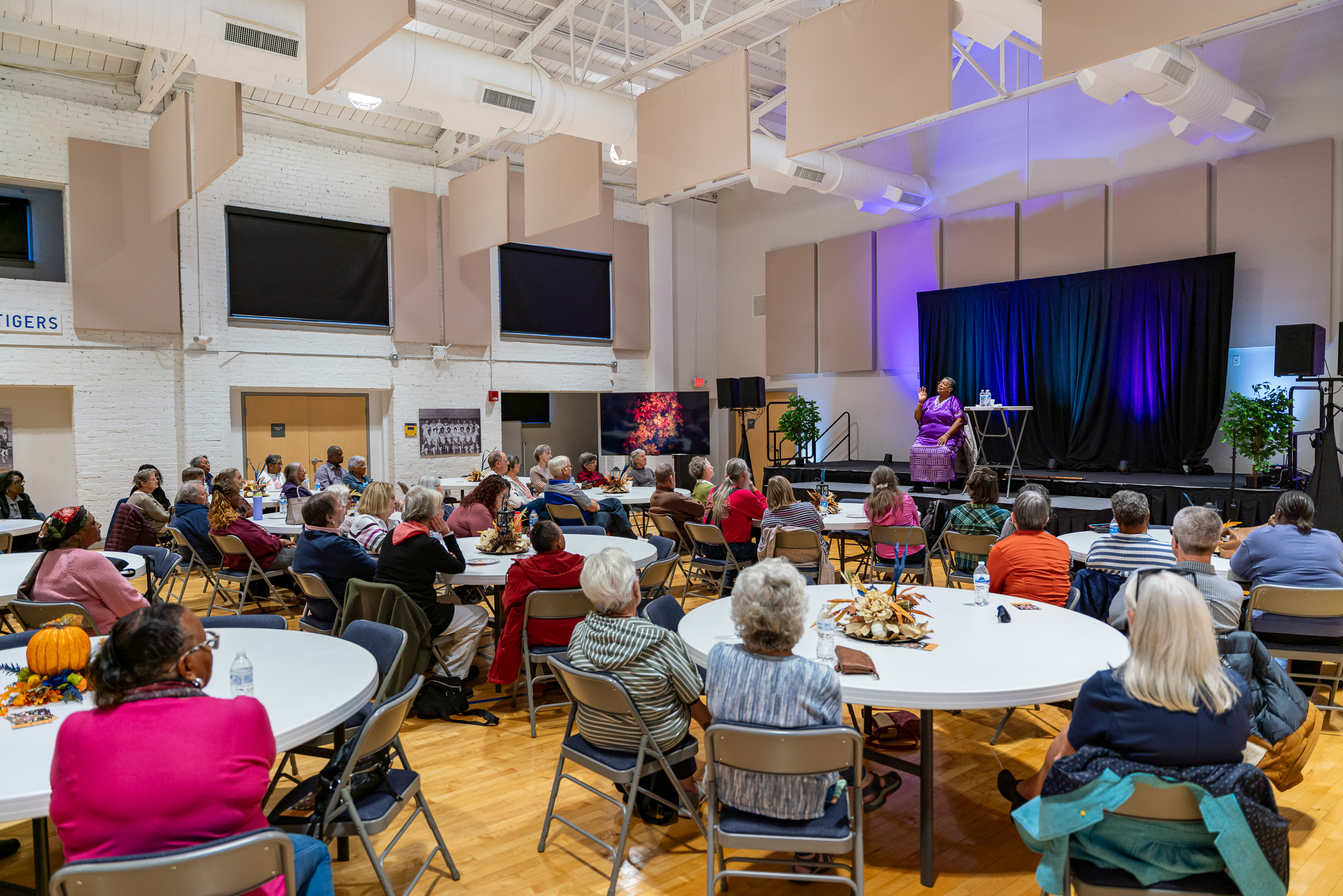 Sheila Arnold sharing the Scarboro 85 story